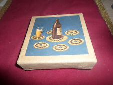 Untersetzer aus Bast, Original DDR, mit Original Verpackung,(Nostalgie)