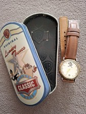 Herren Uhr Fossil Classic Looney Tunes "Tasmanischer Teufel" mit Box