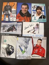 8 Autogramme Wintersport