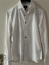 Herrenhemd Herren Hemd langarm weiß Slim fit Cutaway H & M Neu mit Etikett
