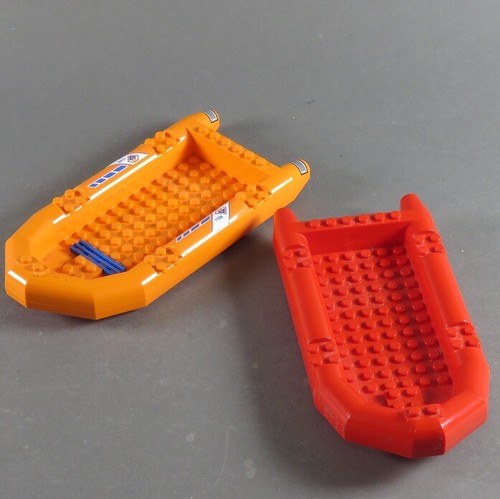 Lego schlauchboot orange - lego®, 2x