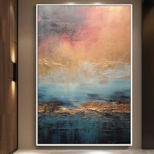 Abstrakt Kunst Acrylgemälde