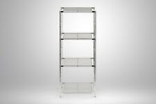 Regal Metall 38 cm tief mit 4 Gitterböden 117 cm hoch verschiedene Breiten BIII