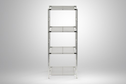 Regal metall tief mit 4 - regal,