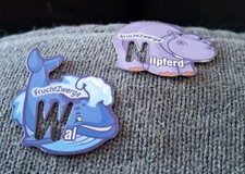 2 Fruchtzwerge Magnete -