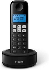 Philips D1611B DECT Festnetztelefon Telefon Kurzwahltasten Haustelefone Schwarz