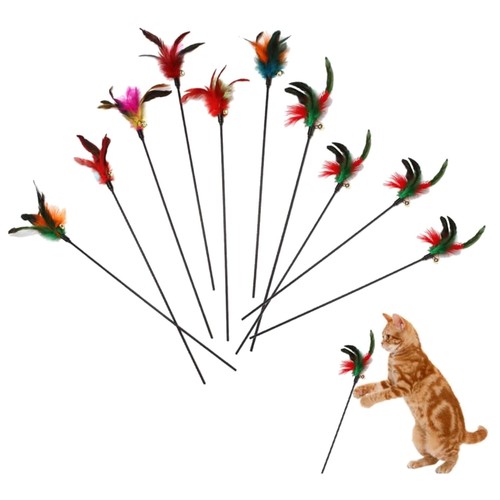 Katzenspielzeug federstab - katzenspielzeug,