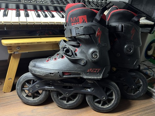 Powerslide next black - powerslide, black‑red