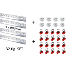 Starterset 4x2m Airlineschiene