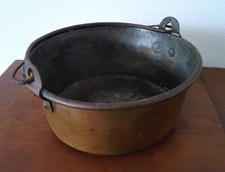 Kessel  Messing mit Henkel Ø