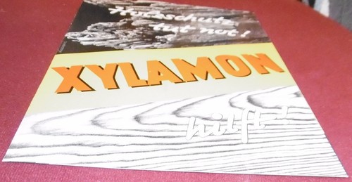 Prospekt blatt alt xylamon - prospekt,
