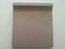 1 Stk Hohlkehlsockel Grau Sockelfliesen ca. 14,6 x 15,5 cm - Lagerplatz P0