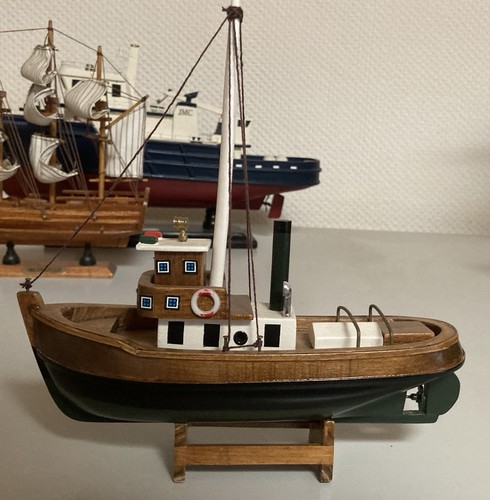 Dekoratives holzboot - holzboot, /