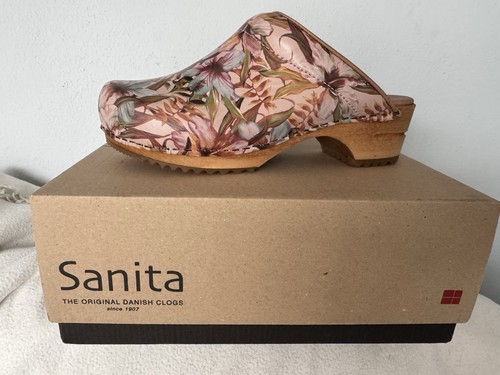 Sanita clogs wood orchid - clogs,