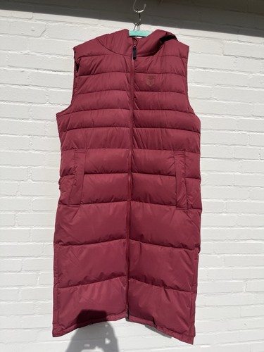 Derbe lange weste bordeaux - lange,