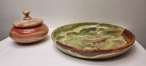 Dekorative Steinschale Onyx