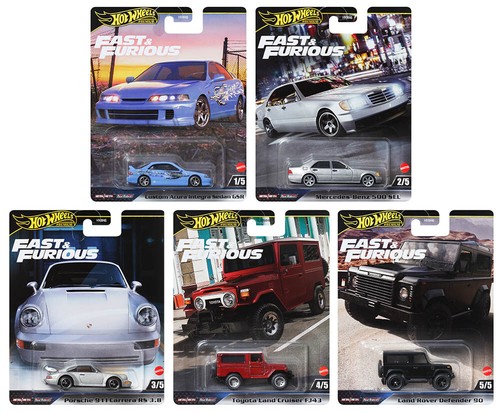 Fast furious set 5 - &,