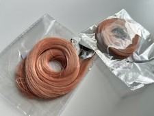 2x Clip-in Extensions Strähne Haarverlängerung Haarteil Gelockt Grapefruit Pink