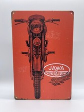 Blechschild Jawa 20x30cm