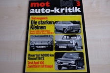 3) MOT 03/1970 - Audi 100 C1