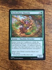 Magic The Gathering Bloomburrow Borkenfaust-Boxerin U BLB0164 Deutsch NM