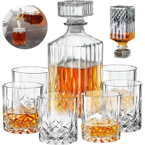 Flasche karaffe whisky set - flasche, mit