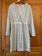 Bademantel gestreift Damen Gr