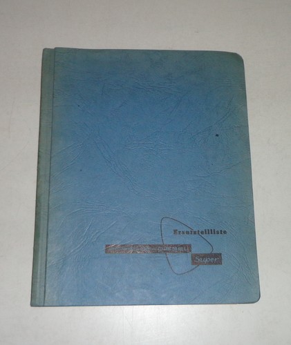 Ersatzteilliste teilekatalog - ersatzteilliste, /