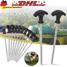 10/20/30x Zelt Heringe Stahl