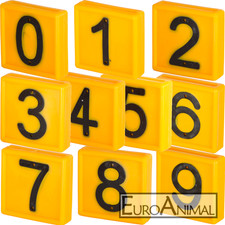10 Stück Nummernblock /