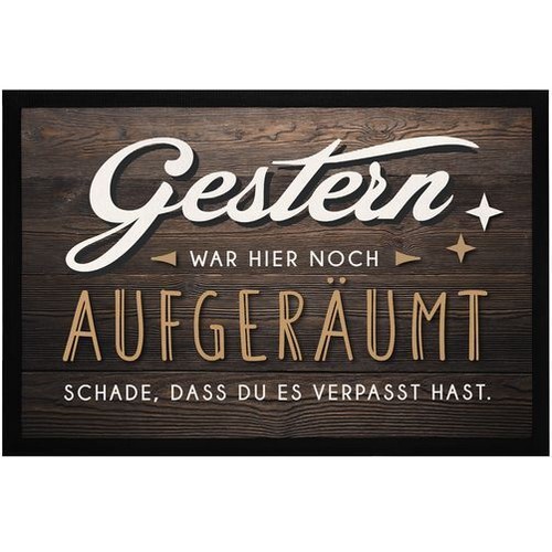 Fußmatte mit spruch lustig - fußmatte,