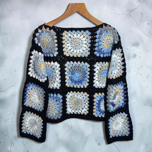 Granny square häkeln pullover - häkeln,