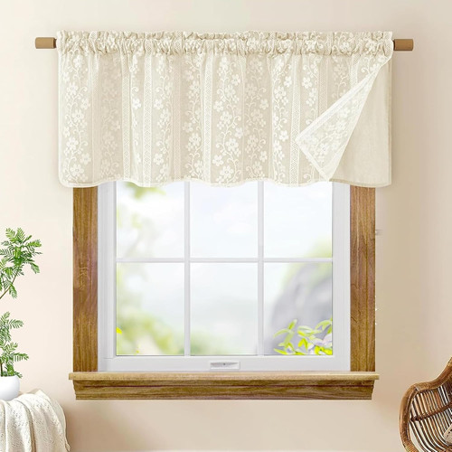 Scheibengardinen beige modern - scheibengardinen, beige,