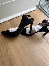 Stuart Weitzman Rossana Black schwarz Pumps Slingback Gr.40,5-41