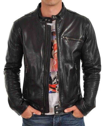 Herren motorrad lederjacke - motorrad,