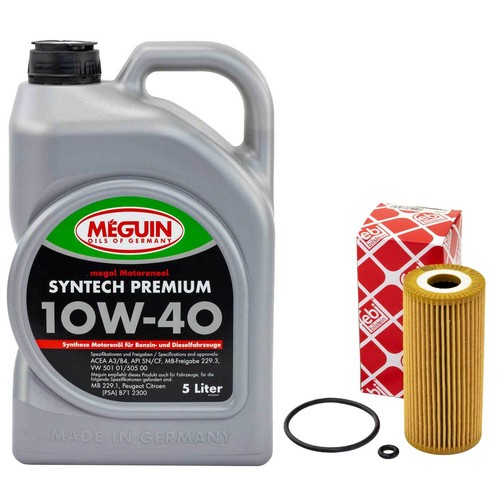 Motoröl set 10w meguin 5 - motoröl,