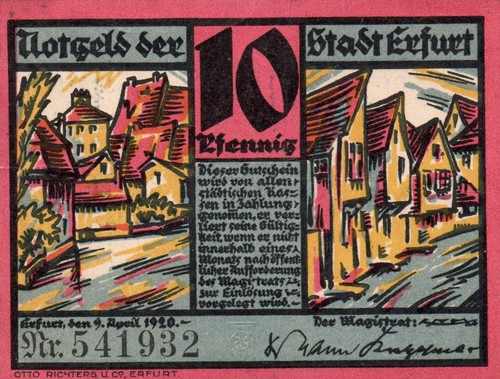 Verschiedene scheine notgeld - verschiedene,