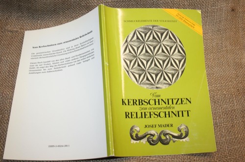 Fachbuch schnitzen kerbschnitt - fachbuch,