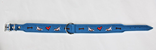 Karlie filzhalsband dog blau - karlie,