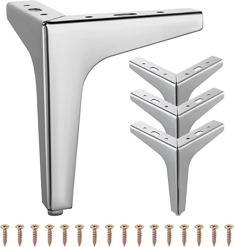 Stück metall möbelbeine - stück, metall-möbelbeine