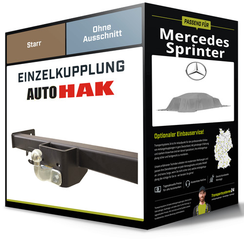 Starre anhängerkupplung für - anhängerkupplung,