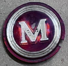Morris Minor (late) horn push button , Hupen-Knopf, Oldtimer British Leyland, 