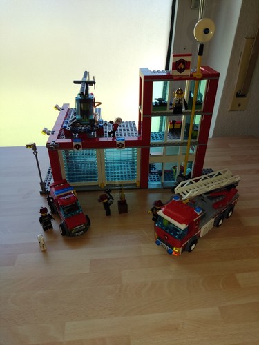 Lego city 60004 feuerwehr - city,