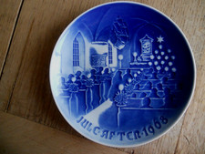 1968 BING & GRONDAHL / ROYAL COPENHAGEN WEIHNACHTSTELLER