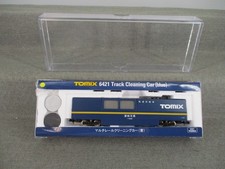 Tomix Spur N 6421 Schienenreinigungswagen Analog DC in OVP