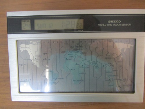 Seiko world time touch sensor - seiko,