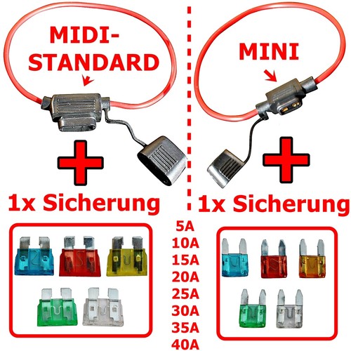 Halter sicherung 10a - halter,