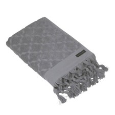 Frottee Handtuch m. Quasten