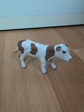 Schleich Kalb Braun-Weiß