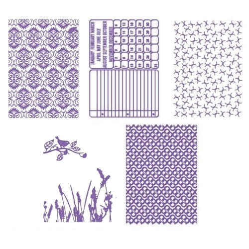 Prägeschablone embossing - c6,